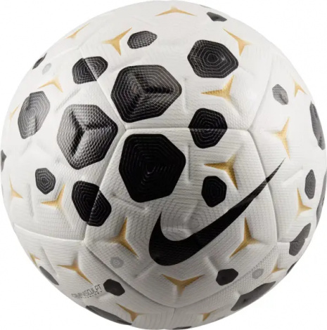 Футбольний м'яч Nike ACADEMY PLUS біло-чорно-золотий