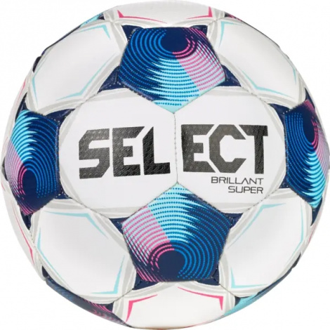Сувенирный футбольный мяч Select BRILLANT SUPER MINI V25 бело-сине-розовый 47 см 261477-002