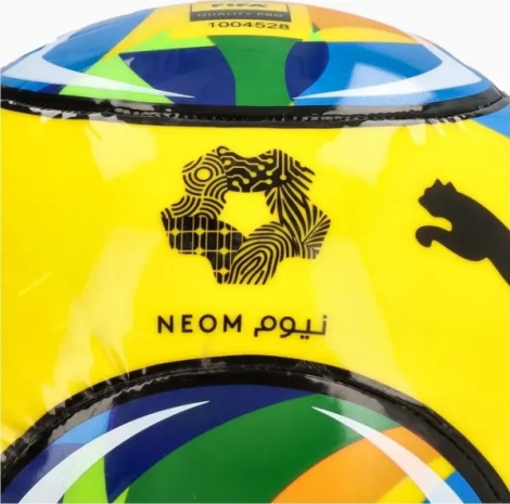 Мяч для пляжного футбола Puma BEACH FOOTBALL (FIFA PRO) желто-сине-зеленый