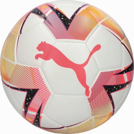 Футзальный мяч Puma FUTSAL 1 TB FIFA QUALITY PRO бело-розово-оранжевый