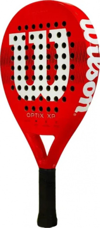 Набір для падл-тенісу Wilson OPTIX XP RED KIT BOX (ракетка і 3 м'ячі) червоний WR202110U2