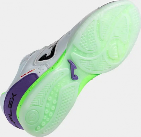Футзалки (бампи) Joma TOP FLEX світло-блакитно-фіолетово-салатові TOPW2505IN