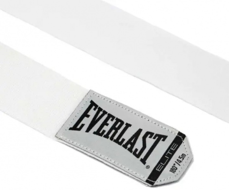 Бинти боксерські Everlast ELITE HANDWRAPS білі (457,2 см) P00003324