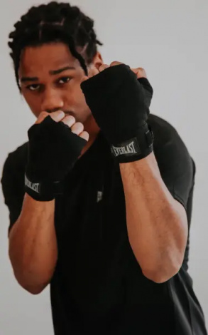 Бинты боксерские Everlast CORE HANDWRAPS черные (304,8 см) P00003243