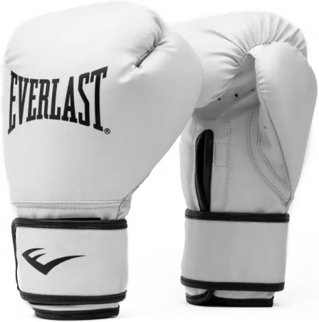 Перчатки боксерские Everlast CORE 2 TRAINING GLOVES белые S/M P00002325