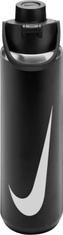 Бутылка для воды Nike SS RECHARGE CHUG BOTTLE 24 OZ 709 мл черная N.101.3799.091.24