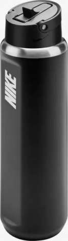 Бутылка для воды Nike SS RECHARGE STRAW BOTTLE 24 OZ 709 мл черная N.101.3795.091.24