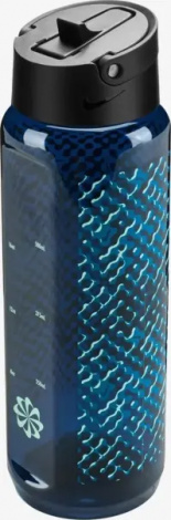 Бутылка для воды Nike TR RENEW RECHARGE STRAW BOTTLE 24 OZ 709 мл темно-сине-голубая N.100.7643.459.24