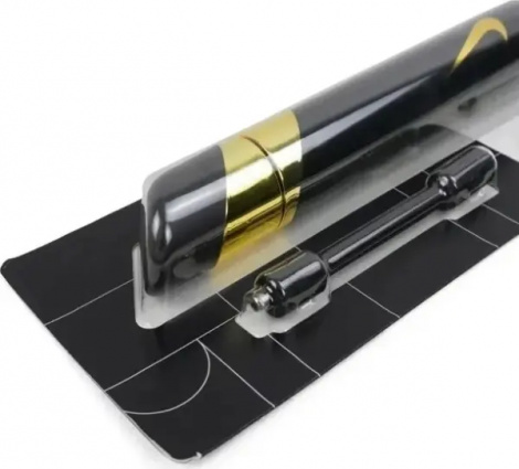 Насос Nike HYPERSPEED BALL PUMP SWOOSH чорно-золотий N.100.2867.073.NS