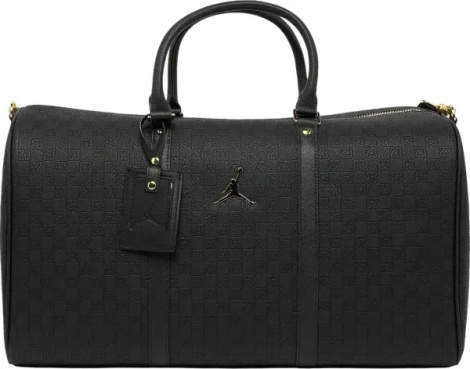 Сумка Nike JORDAN MONOGRAM DUFFLE BAG 40L чорно-золота LM0987-K5X
