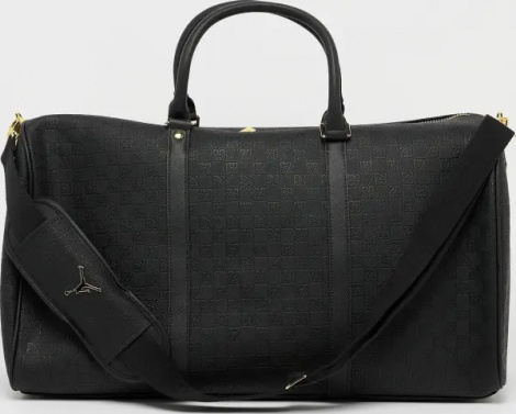Сумка Nike JORDAN MONOGRAM DUFFLE BAG 40L чорно-золота LM0987-K5X