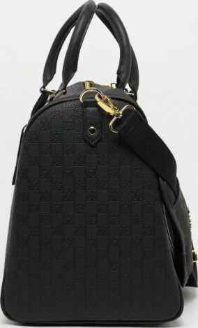 Сумка Nike JORDAN MONOGRAM DUFFLE BAG 40L чорно-золота LM0987-K5X