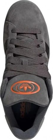 Кеди Adidas CAMPUS 00S темно-сіро-помаранчеві JQ8163