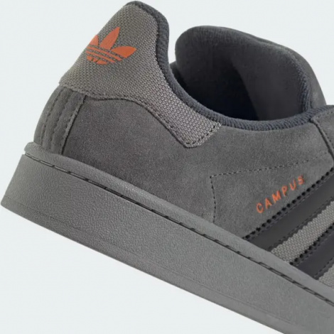 Кеди Adidas CAMPUS 00S темно-сіро-помаранчеві JQ8163