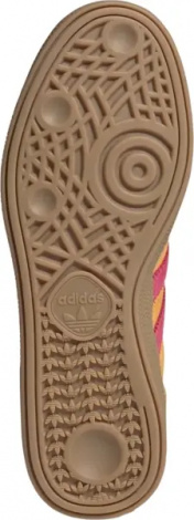 Кроссовки для гандбола женские Adidas HANDBALL SPEZIAL оранжево-розово-серебряные JI1406