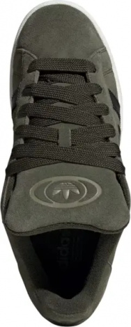 Кеды Adidas CAMPUS 00S темно-зелено-черные JH9611
