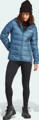 Пуховик женский Adidas TERREX MULTI синий IP6037