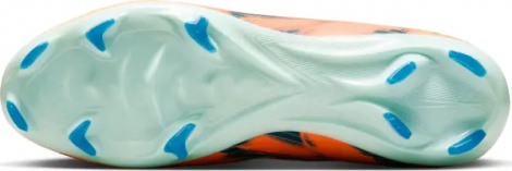 Бутсы Nike MERCURIAL ZOOM SUPERFLY 10 PRO KYLIAN MBAPPÉ FG оранжево-темно-бирюзовые IM9321-801