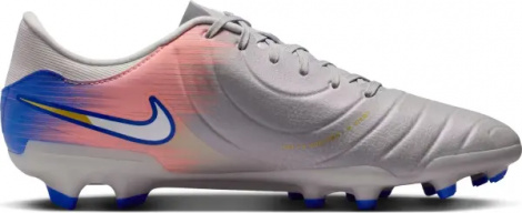 Бутсы Nike UNITED TIEMPO LEGEND 10 ACADEMY FG/MG NU2 серо-кораллово-синие IM7518-001