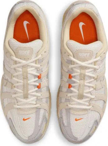 Кросівки Nike P-6000 бежево-сіро-помаранчеві IM6648-009