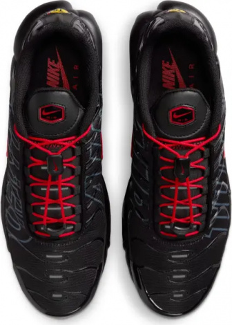 Кроссовки Nike AIR MAX PLUS черно-красные IH4459-001