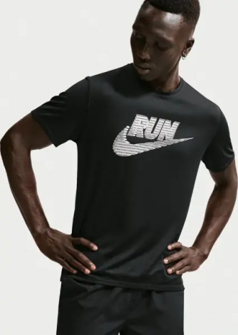 Футболка для бігу Nike MILER RUN ENERGY чорна IF9475-010