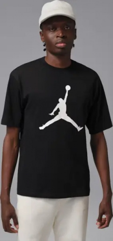 Футболка Nike JORDAN чорно-біла IF5568-010