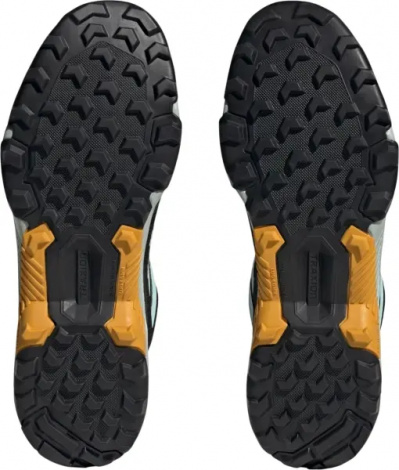 Кроссовки для хайкинга Adidas EASTRAIL 2.0 MID RAIN.RDY HIKING черно-бирюзово-серые IF4912