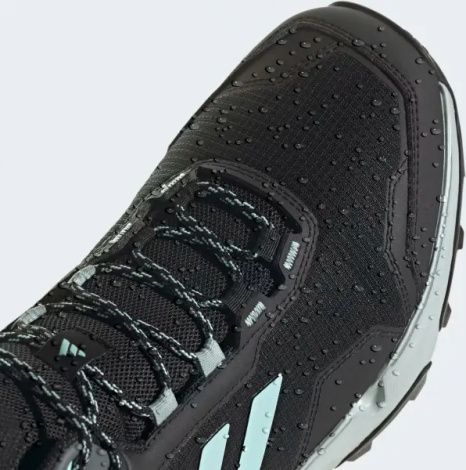 Кроссовки для хайкинга Adidas EASTRAIL 2.0 MID RAIN.RDY HIKING черно-бирюзово-серые IF4912