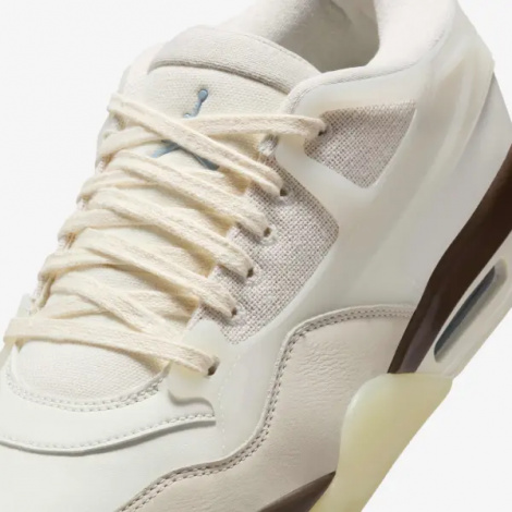 Кроссовки Nike AIR JORDAN 4 RM бежево-коричневые IB8857-141