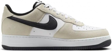 Кросівки Nike AIR FORCE 1 '07 LV8 бежево-біло-чорні IB6388-100