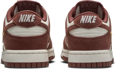 Кросівки жіночі Nike DUNK LOW коричнево-білі IB4417-104