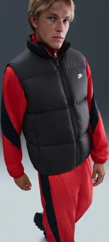 Жилетка Nike SPORTSWEAR CLUB THERMA-FIT черная IB2977-010