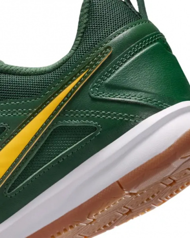 Кроссовки подростковые Nike GATO (GS) темно-зелено-желтые HV9596-300