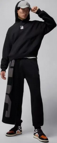 Худі Nike JORDAN BROOKLYN FLEECE GRAPHIC чорне HV0544-010