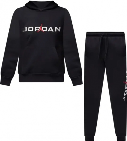 Спортивный костюм Nike JORDAN ESSENTIALS FLEECE черный HQ4643-010__HQ4645-010