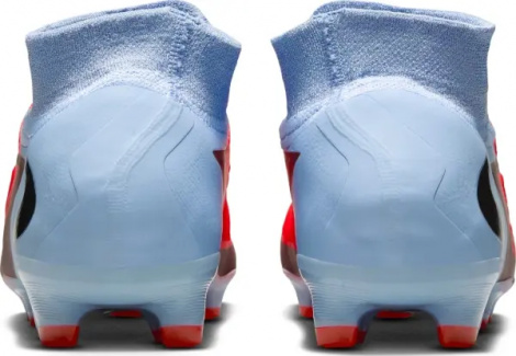 Бутсы Nike PHANTOM 6 HIGH PRO FG светло-сине-красные HQ2311-400