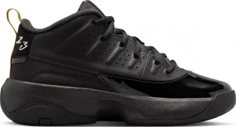 Кроссовки подростковые Nike JORDAN MAX AURA 7 (GS) черно-золотые HQ2089-007