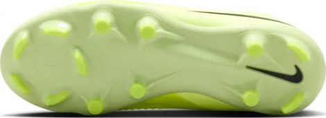 Бутсы детские Nike JR PHANTOM 6 HIGH ACADEMY FG/MG лаймовые HQ2042-800