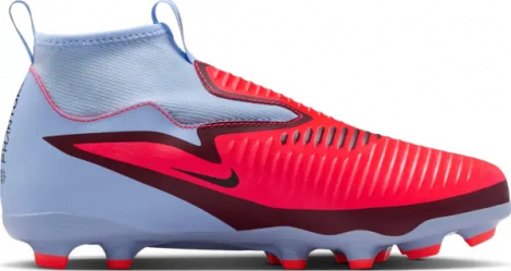 Бутси дитячі Nike JR PHANTOM 6 HIGH ACADEMY FG/MG світло-синьо-червоні HQ2042-400