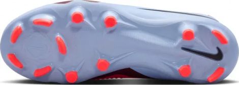 Бутси дитячі Nike JR PHANTOM 6 HIGH ACADEMY FG/MG світло-синьо-червоні HQ2042-400