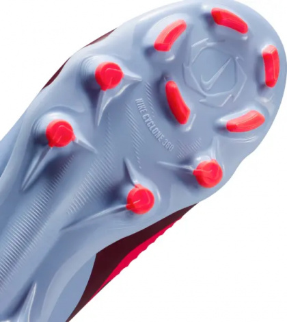 Бутси дитячі Nike JR PHANTOM 6 HIGH ACADEMY FG/MG світло-синьо-червоні HQ2042-400