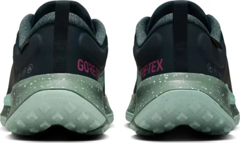 Кроссовки для трейлраннинга Nike JUNIPER TRAIL 2 GORE-TEX WATERPROOF темно-зелено-мятно-розовые HM9734-302