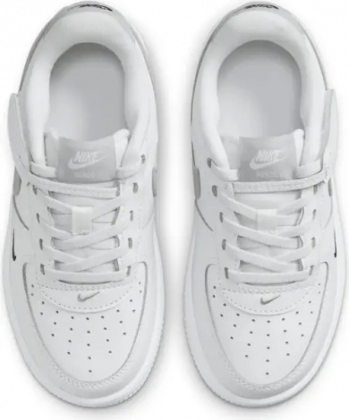 Кроссовки детские Nike AIR FORCE 1 LOW EASYON (PS) бело-серые HM9652-100