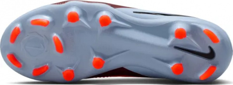 Бутси дитячі Nike JR PHANTOM 6 LOW PRO FG/MG світло-синьо-червоні HM9204-400
