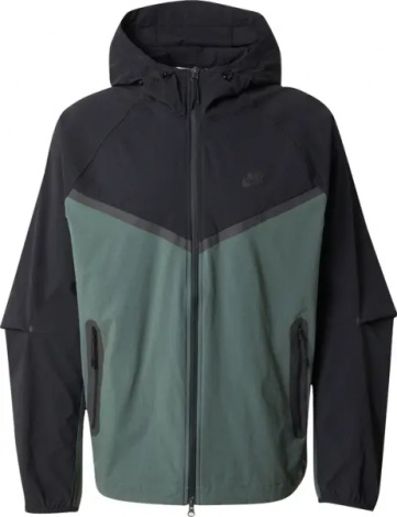 Вітровка Nike TECH WOVEN JACKET темно-зелено-чорна HM7151-338