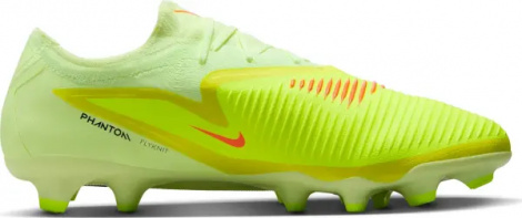 Бутсы Nike PHANTOM 6 LOW PRO FG лаймовые HJ4122-800