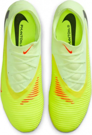Бутсы Nike PHANTOM 6 LOW PRO FG лаймовые HJ4122-800