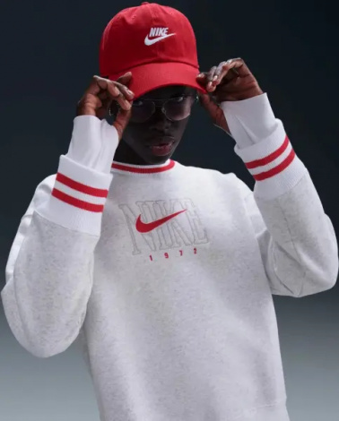 Спортивный костюм женский Nike SPORTSWEAR PHOENIX FLEECE светло-серо-красный HJ0949-051__HJ0909-051