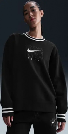 Спортивний костюм жіночий Nike SPORTSWEAR PHOENIX FLEECE чорно-білий HJ0949-010__HJ0909-010